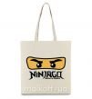 Еко-сумка Ninjago Masters of Spinjitzu Бежевий фото