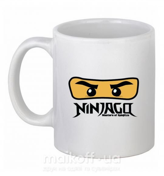 Чашка керамическая Ninjago Masters of Spinjitzu Белый фото