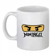 Чашка керамическая Ninjago Masters of Spinjitzu Белый фото