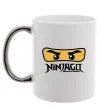 Чашка з кольоровою ручкою Ninjago Masters of Spinjitzu Срібло фото