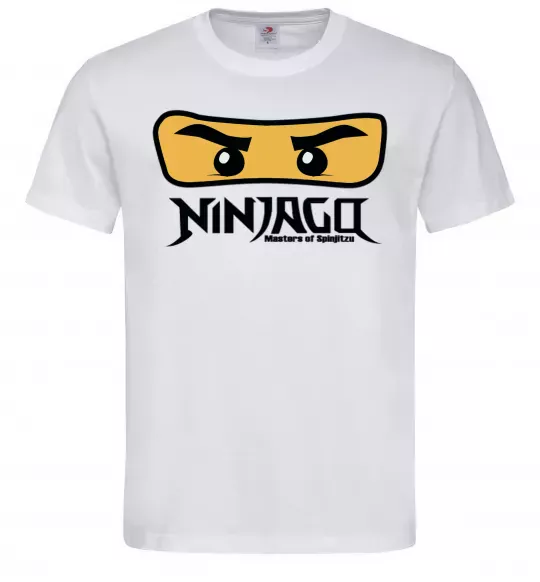 Чоловіча футболка Ninjago Masters of Spinjitzu Білий фото