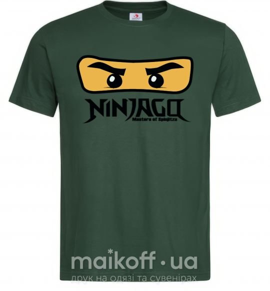 Мужская футболка Ninjago Masters of Spinjitzu Темно-зеленый фото