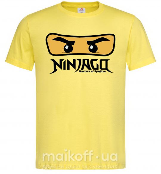 Чоловіча футболка Ninjago Masters of Spinjitzu Лимонний фото