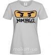 Жіноча футболка Ninjago Masters of Spinjitzu Сірий фото