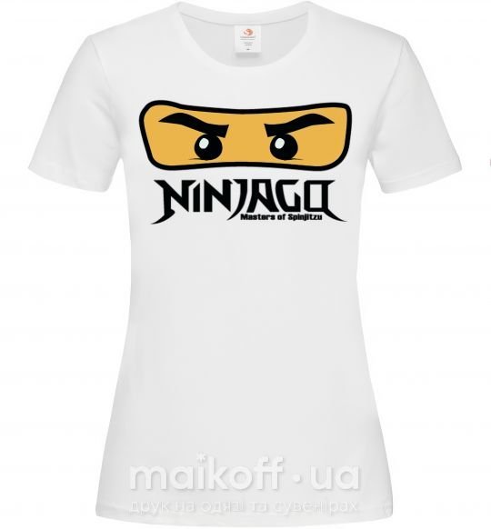 Жіноча футболка Ninjago Masters of Spinjitzu Білий фото