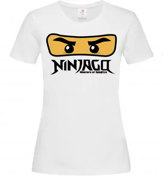Жіноча футболка Ninjago Masters of Spinjitzu Білий фото