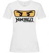 Жіноча футболка Ninjago Masters of Spinjitzu Білий фото