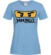 Жіноча футболка Ninjago Masters of Spinjitzu Блакитний Жіноча футболка Ninjago Masters of Spinjitzu Блакитний фото