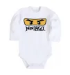 Дитячий бодік Ninjago Masters of Spinjitzu Білий фото