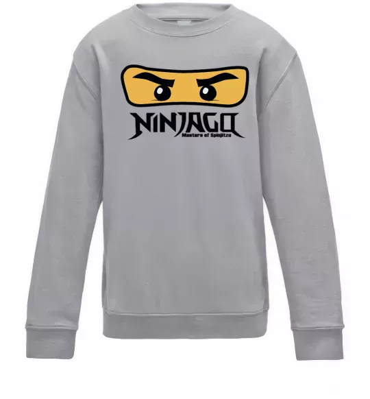 Дитячий світшот Ninjago Masters of Spinjitzu Сірий меланж фото