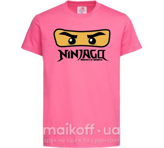 Дитяча футболка Ninjago Masters of Spinjitzu Яскраво-рожевий фото