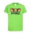 Детская футболка Ninjago Masters of Spinjitzu Лаймовый фото