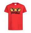 Детская футболка Ninjago Masters of Spinjitzu Красный фото