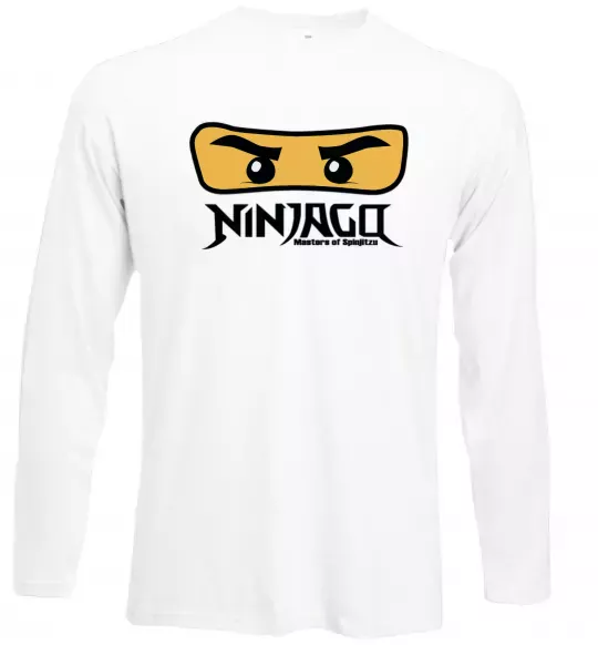 Лонгслів Ninjago Masters of Spinjitzu Білий фото