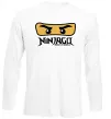 Лонгслів Ninjago Masters of Spinjitzu Білий фото