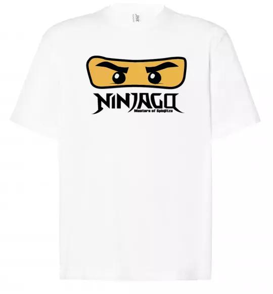 Футболка Оверсайз Ninjago Masters of Spinjitzu Білий фото
