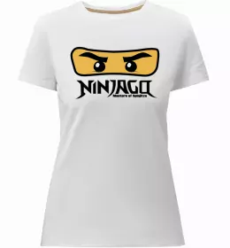 Женская премиум футболка Ніндзя зі списом Белый фото