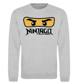 Світшот Ninjago Masters of Spinjitzu Сірий меланж фото