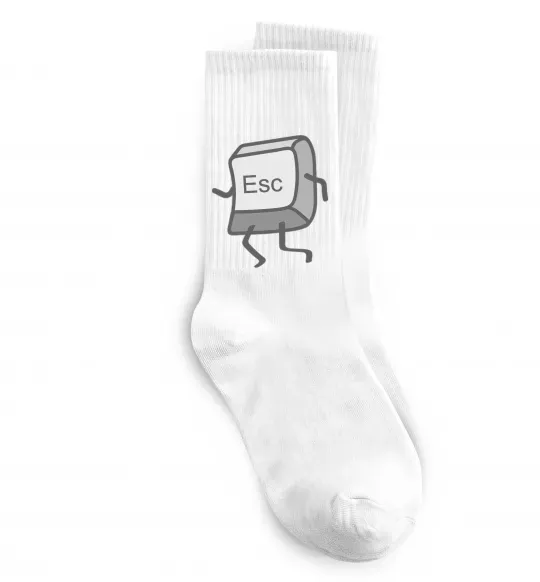 Носки Esc Белый фото