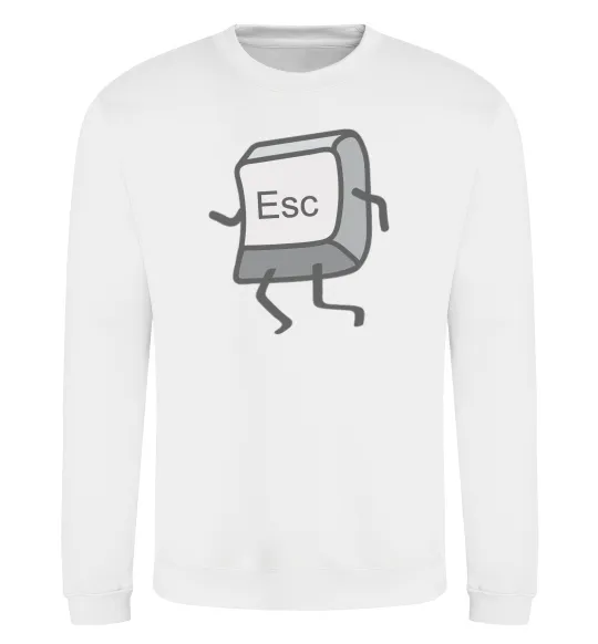 Свитшот Esc Белый фото