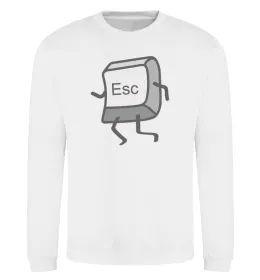 Свитшот Esc Белый фото