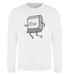 Свитшот Esc Белый фото