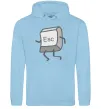 Жіноча толстовка (худі) Esc Блакитний Жіноча толстовка (худі) Esc Блакитний фото