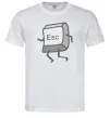 Мужская футболка Esc Белый фото
