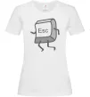 Женская футболка Esc Белый Женская футболка Esc Белый фото