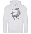 Чоловіча толстовка (худі) Esc Сірий меланж фото