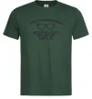 Мужская футболка Java programmers wear glasses because they can't C Темно-зеленый фото