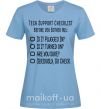 Жіноча футболка Tech support checklist Блакитний фото