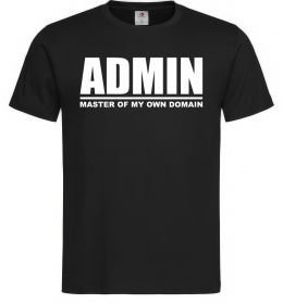 Мужская футболка Admin master of my own domain Мужская футболка Admin master of my own domain