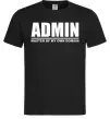 Чоловіча футболка Admin master of my own domain Чорний Чоловіча футболка Admin master of my own domain Чорний фото
