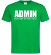 Чоловіча футболка Admin master of my own domain Зелений Чоловіча футболка Admin master of my own domain Зелений фото