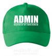 Кепка Admin master of my own domain Зеленый фото