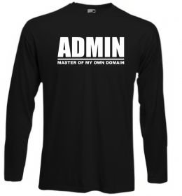 Лонгслив Admin master of my own domain