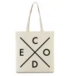 Еко-сумка C o d e Бежевий Еко-сумка C o d e Бежевий фото