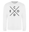 Свитшот C o d e Белый фото