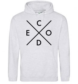 Мужская толстовка (худи) C o d e