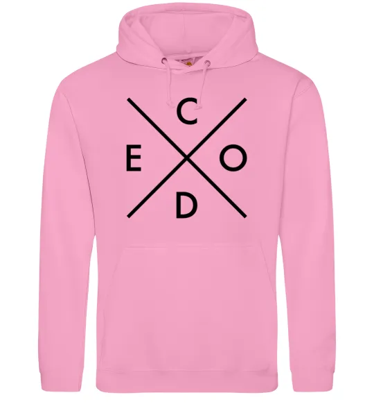 Жіноча толстовка (худі) C o d e Рожевий фото
