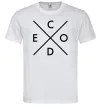 Чоловіча футболка C o d e Білий фото