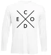 Лонгслів C o d e Білий фото