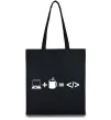 Еко-сумка Code Чорний Еко-сумка Code Чорний фото