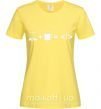 Женская футболка Code Лимонный фото