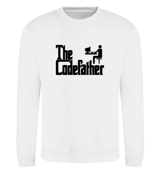 Світшот The Сodefather Білий фото