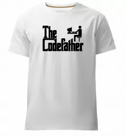 Мужская премиум футболка It's not a bug it's a feature Белый фото