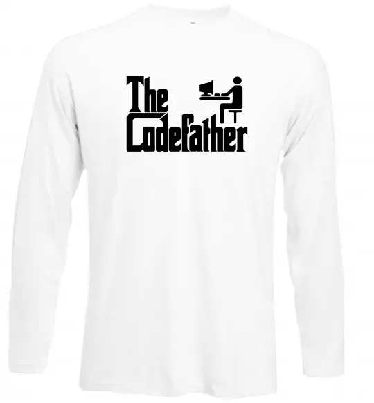 Лонгслів The Сodefather Білий фото