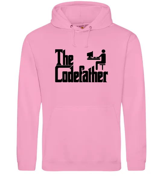 Чоловіча толстовка (худі) The Сodefather Рожевий фото