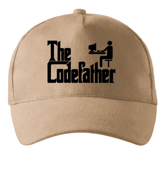 Кепка The Сodefather Пісочний фото